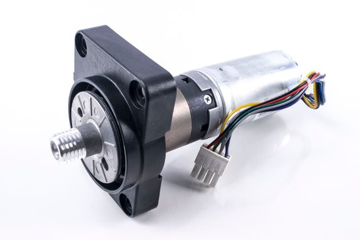 Automower Radmotor � Beispielansicht mit Anschluss