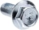 Schraube M10x25 mit Sicherung