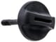 Knopf Luftfilter 21.7mm schwarz