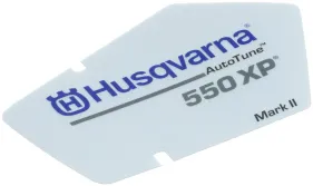 Aufkleber Startergehäuse Schriftzug 550 XP