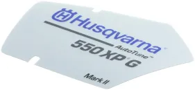 Aufkleber Startergehäuse Schriftzug 550 XP G