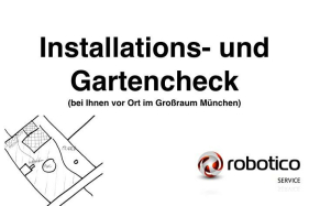 Gartencheck f&uuml;r Installation M&auml;hroboter