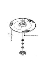 Schraube für Messerteller M4x8 Torx
