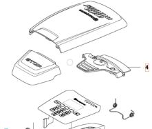 Husqvarna Deckel Display Automower 105 305 (bis 2020) 308...