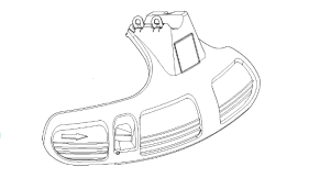 Husqvarna Schutz Trimmerfaden 555FX Adapter inkl.