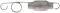 Original Husqvarna Feder Riemenspanner für R 111B R 111B5 R 112C R 112C5 R 115B R 115C