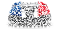 Husqvarna Automower Decal Kit France für Husqvarna Automower 310, 315