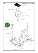 Staubdichtung f&uuml;r Gardena M&auml;hroboter R160 und...
