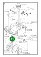 Rahmen für Husqvarna Automower 210 C