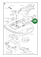 Abstandsscheibe für Gardena Mähroboter R160 und...
