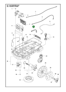 Verkabelung Kpl. f&uuml;r Husqvarna Automower 405X, 415X