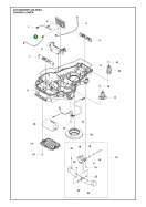 Verkabelung Kpl. für Gardena Mähroboter smart SILENO sense und Husqvarna Automower 320 NERA, 430X NERA, 450X NERA, 430V NERA, 450V NERA