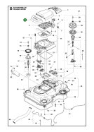 Original Husqvarna Stopptaste f&uuml;r Automower 320 330X...