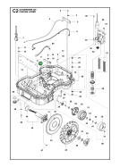 Original Husqvarna Platine Schnitthöhenverstellung...