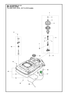 Werkzeughalter f&uuml;r Husqvarna M&auml;hroboter