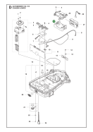 Griff für Husqvarna Automower 310, 315, 315X,...
