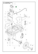 Griff f&uuml;r Husqvarna Automower 310 Mark II, 315 Mark...