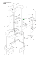 Original Husqvarna Kabelsatz Radarsensor ca. 8 cm...