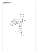 Original Husqvarna Elektronikgehäuse oben (Chassis) für Automower 305E NERA und 310E NERA