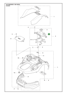 Original Husqvarna Abdeckung Nasenmodul f&uuml;r...