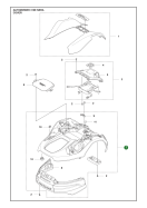 Original Husqvarna Abdeckung au&szlig;en f&uuml;r...
