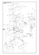 Original Husqvarna Hauptabdeckung für Automower 540...