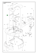 Original Husqvarna LED-Leuchten inkl. Verkabelung...
