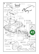 Scheibe für Husqvarna Automower 260 ACX