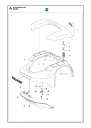 Body System f&uuml;r Husqvarna Automower 308, 305 (bis 2016)