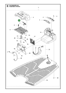 Knopf für Husqvarna Automower 320, 330X