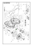Original Husqvarna Spindel Vorderrad f&uuml;r Automower...