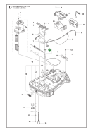 Klammer f&uuml;r Husqvarna Automower 310, 315, 315X,...