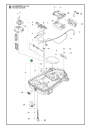 Original Husqvarna Elektronikgeh&auml;use unten (Chassis)...