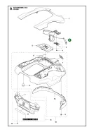 Verkabelung Kpl. Led-licht- &amp; Ladeverkabelung Transparentkunststoff (589299101)