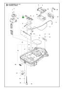 Original Husqvarna Akkuhalter f&uuml;r Automower 310,...
