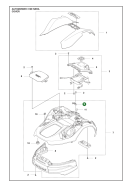 Original Husqvarna Klemme Hauptkabel für Automower 305E NERA 310E NERA 320 NERA 410XE NERA 430X NERA 435X AWD 535 AWD Aspire R6V u.a.