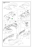 Original Husqvarna Abdeckung vorne für Automower 435X AWD 435X AWD NERA 535 AWD und 535 AWD EPOS