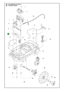 Original Husqvarna Gewichtsstange f&uuml;r Automower 305...
