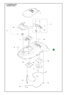 Rahmen für Husqvarna Automower 405X, 415X