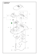 Tastatur für Husqvarna Automower 405X, 415X