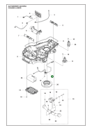 Original Husqvarna Hauptkabelsatz hinten f&uuml;r...