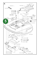 Schraube für Gardena Mähroboter R160 und...