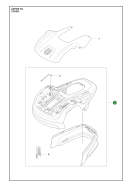 Body Assy f&uuml;r Husqvarna Automower Aspire R4