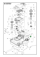 Original Husqvarna Clip Stoßsensor-Platine für...