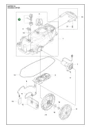 Säulenbaugruppe (column Assy) – Mähroboter Montagezubehör (596020703)