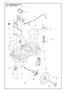 Klemme f&uuml;r Husqvarna Automower 310 Mark II, 315 Mark...