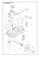 Platine Kpl. f&uuml;r Husqvarna Automower 310 Mark II,...