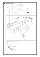 Original Husqvarna Abdeckung-Baugruppe f&uuml;r Automower...
