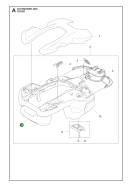 Original Husqvarna Sto&szlig;f&auml;nger hinten f&uuml;r...