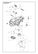 Original Husqvarna Elektronikgeh&auml;use unten (Chassis)...